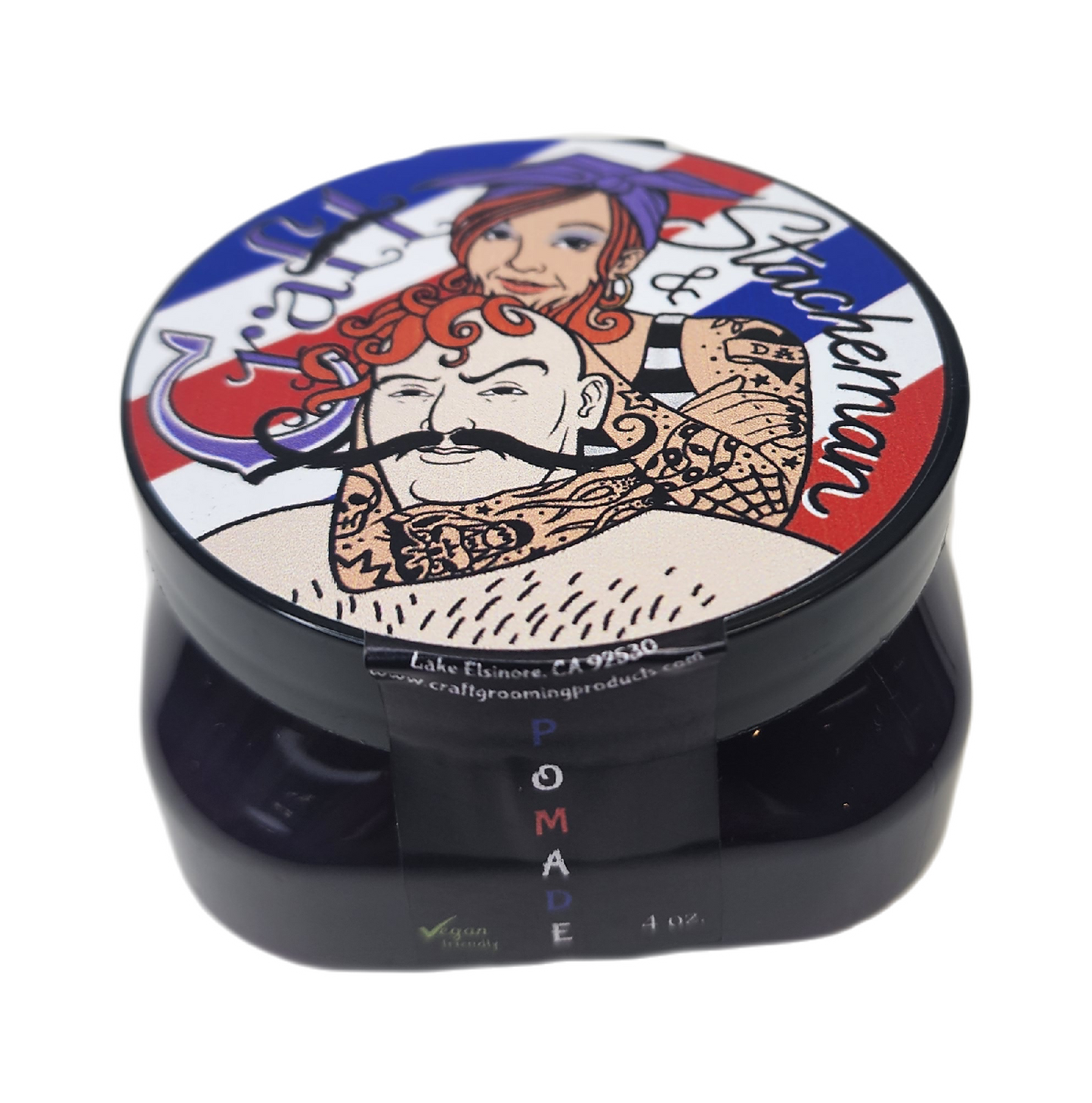4 oz. Craft X Stacheman Water Based Pomade