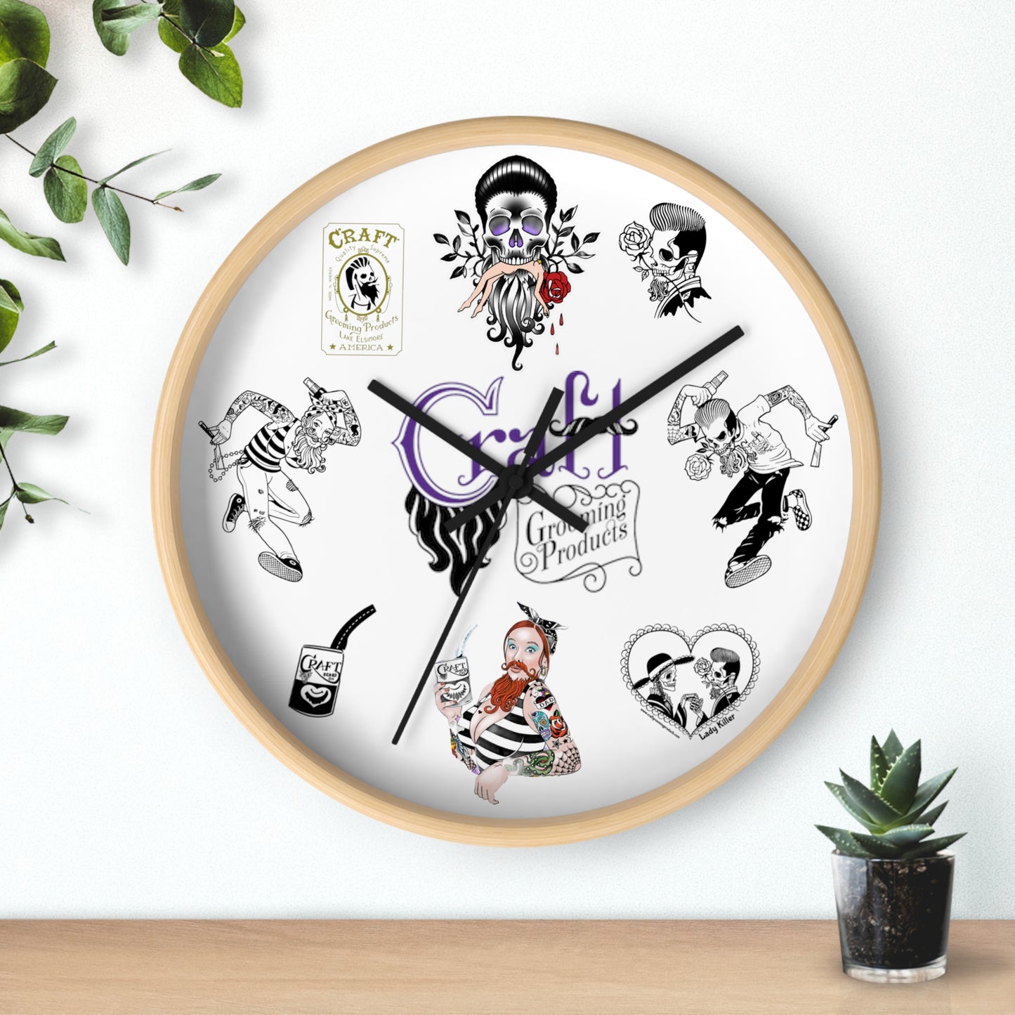 Craft Wall Clock