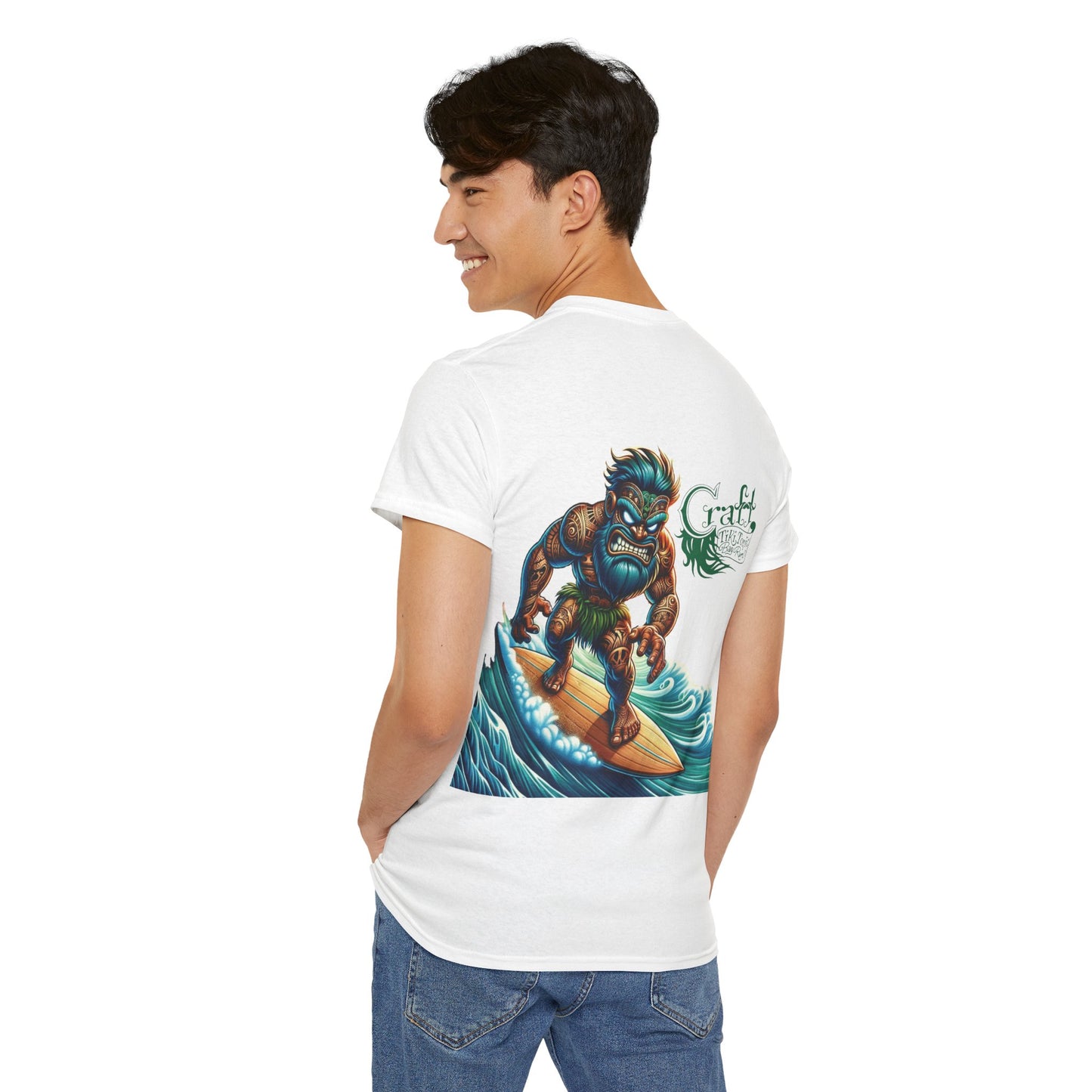 Surfer cutout Tiki Tonic Bay Rum T-Shirt
