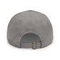 Dad Hat with Leather Craft Patch
