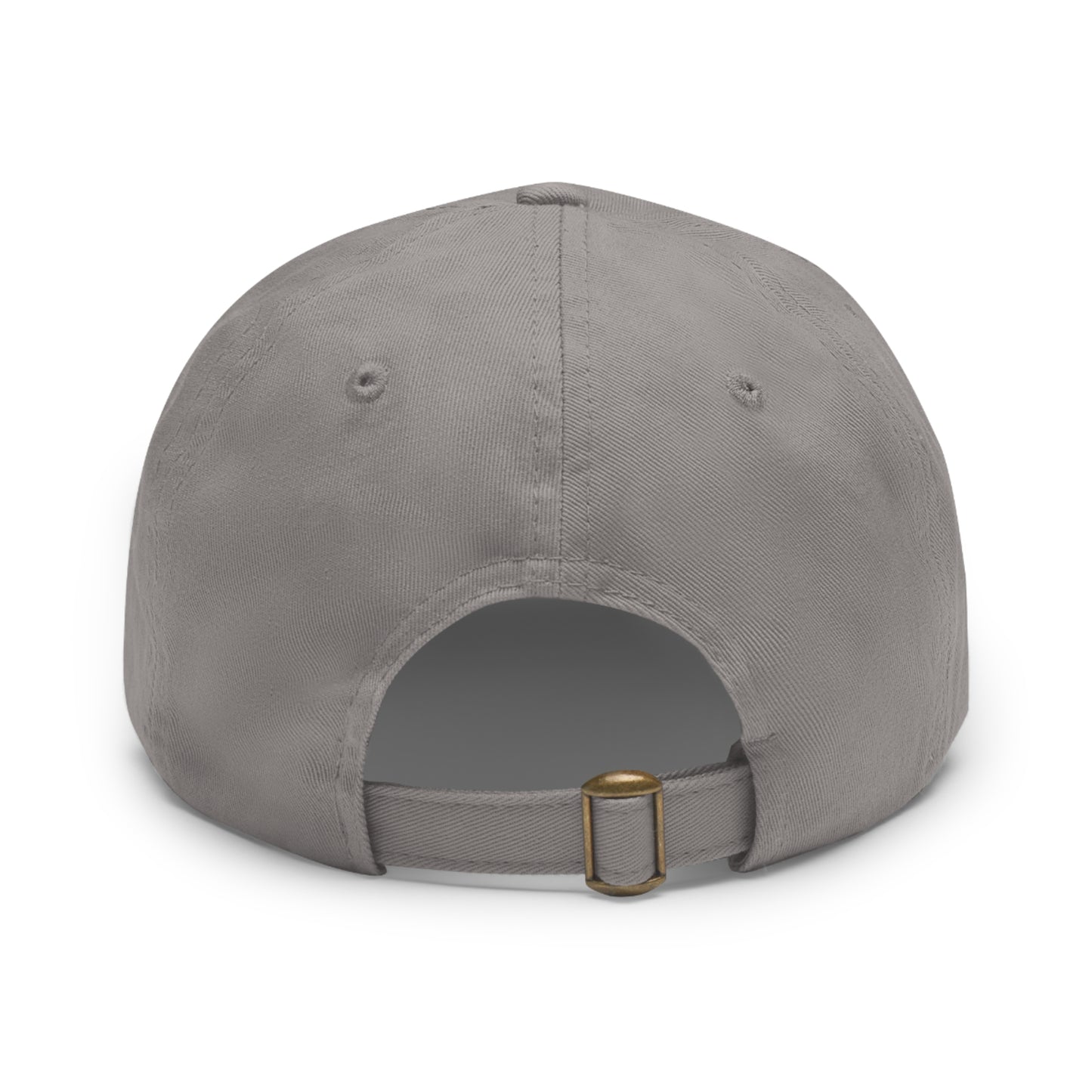 Dad Hat with Leather Craft Patch