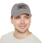 Dad Hat with Leather Craft Patch