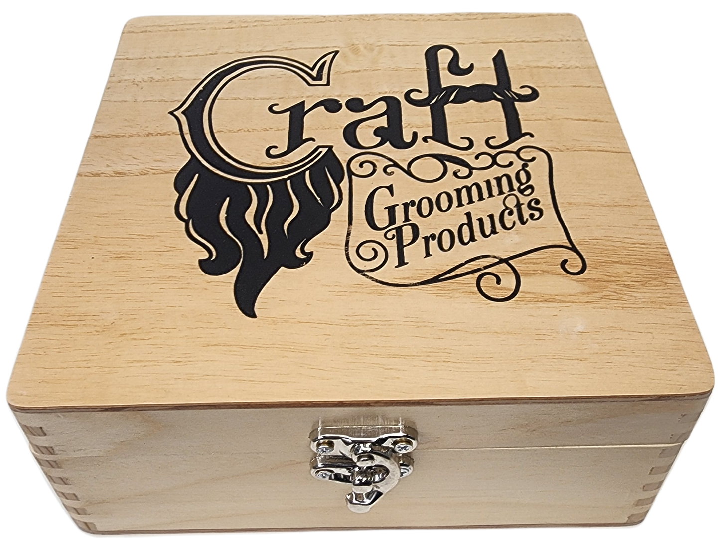 Wood boxed Shave Set
