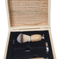 Wood boxed Shave Set