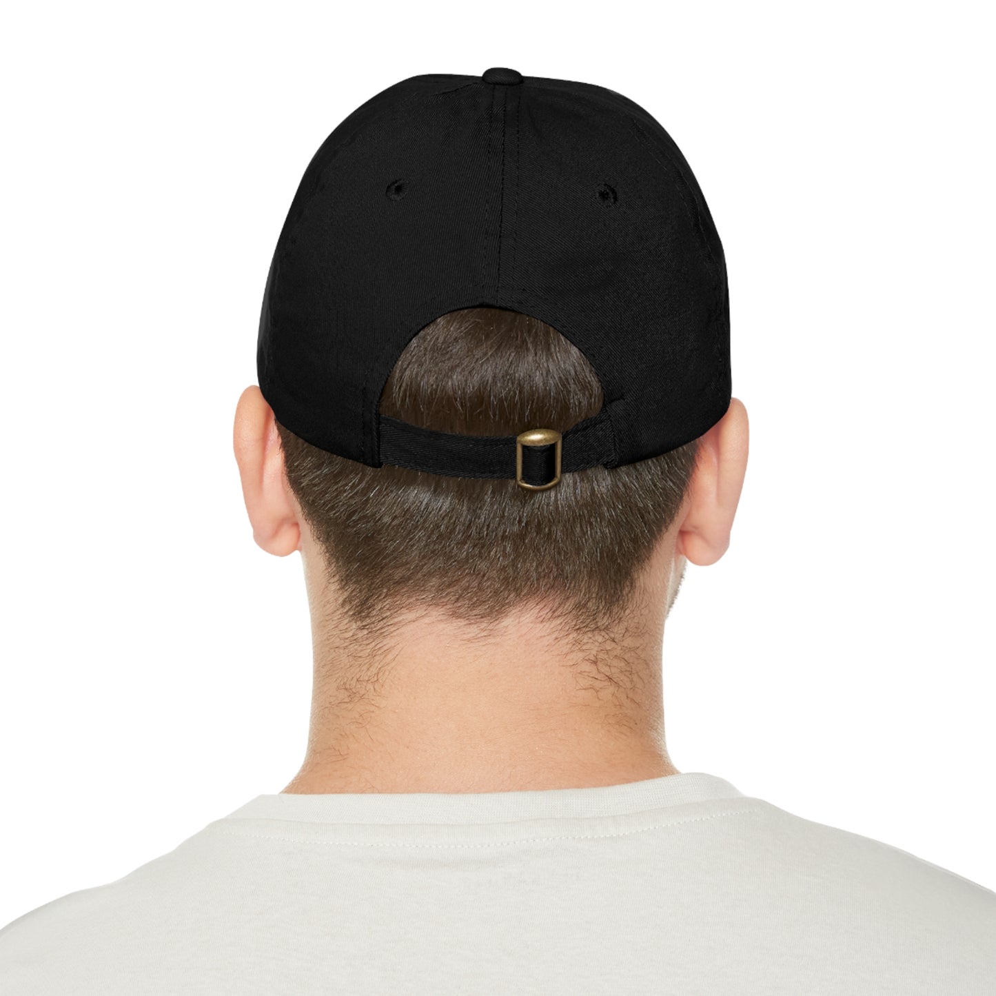 Dad Hat with Leather Craft Patch
