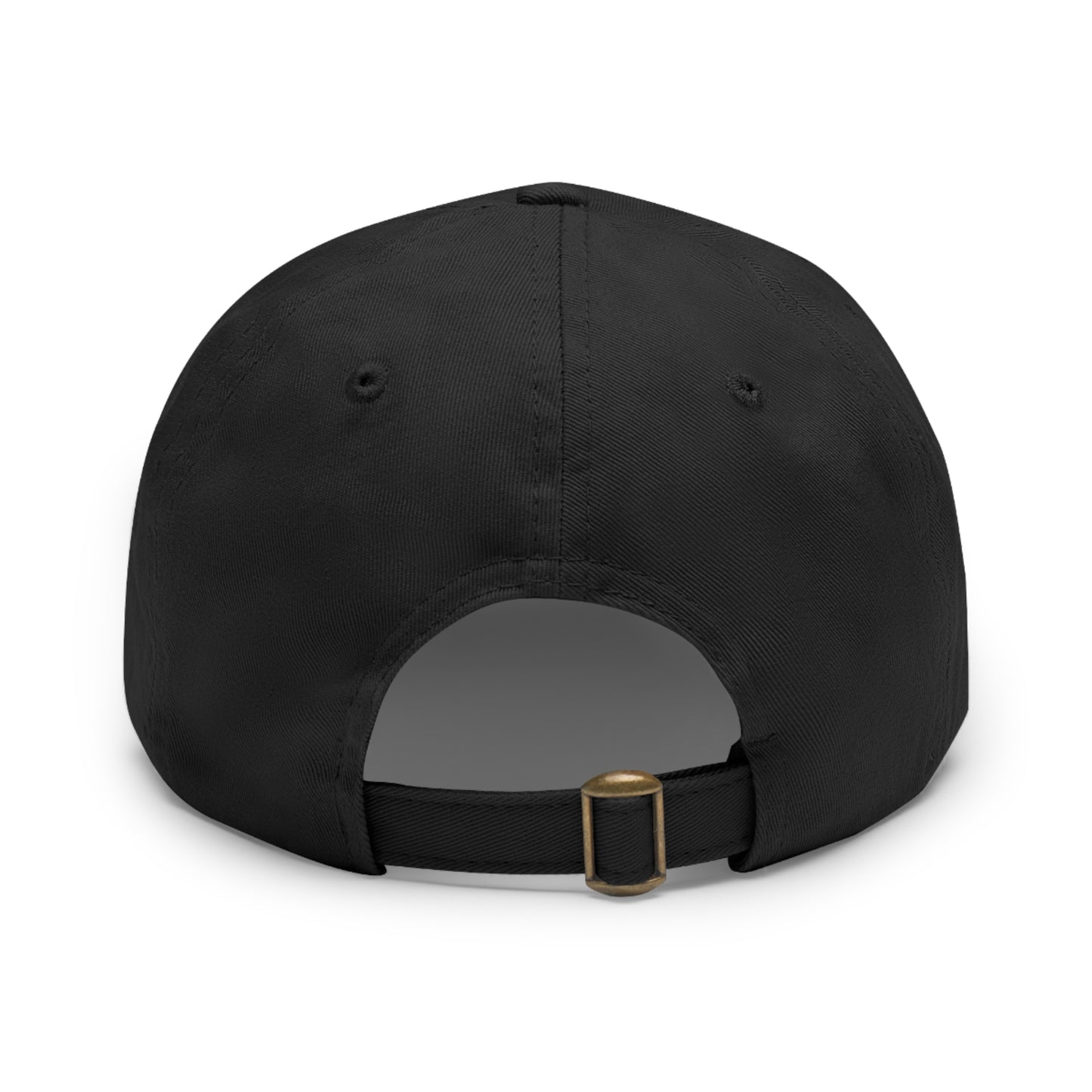 Dad Hat with Leather Craft Patch