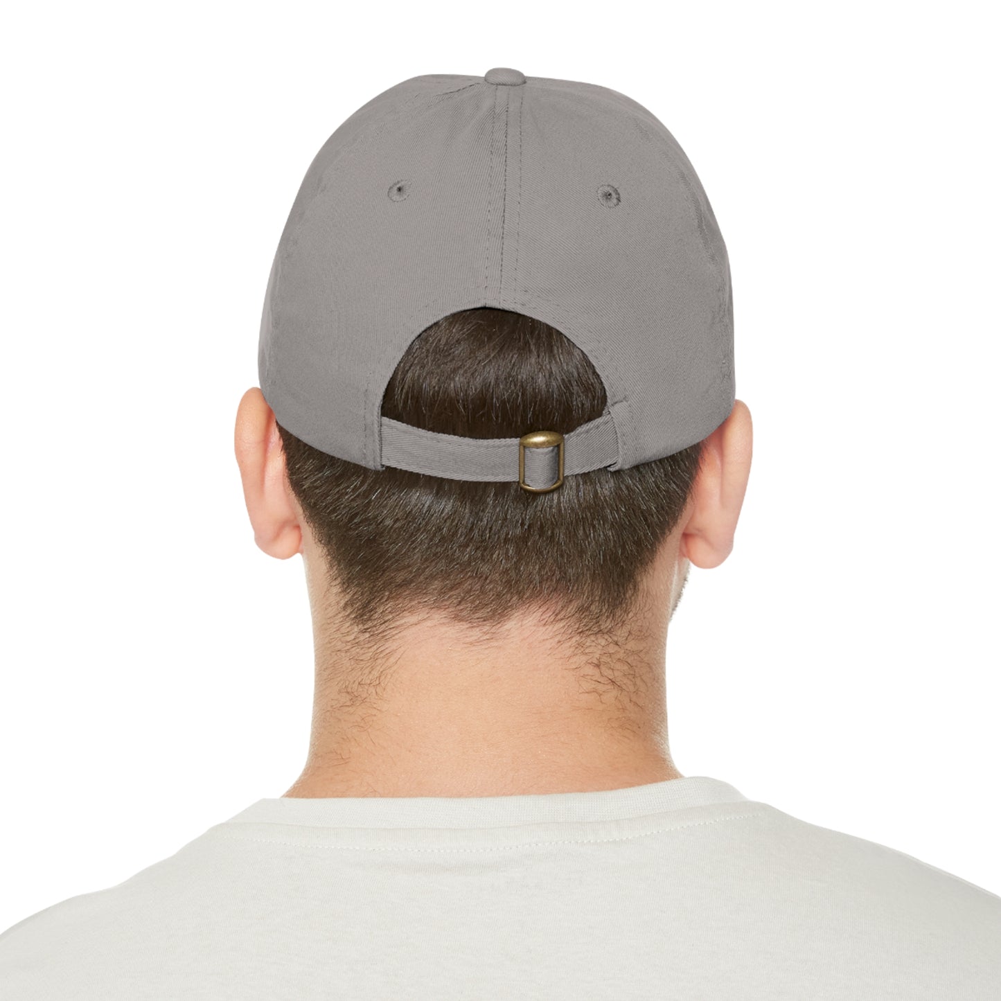 Dad Hat with Leather Craft Patch