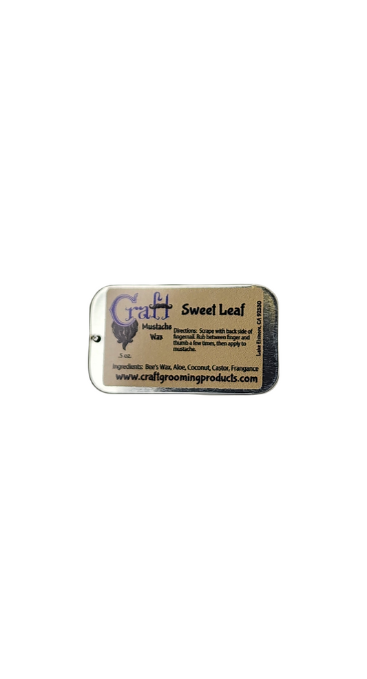 0.5 oz. Sweet Leaf Mustache Wax